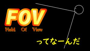 FOVの意味とは-低FOVと高FOVのメリットデメリット-【FPS基礎知識】