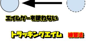エイムゲーを使わないトラッキング（追いエイム）練習法【PS4,switch,スマホ対応】